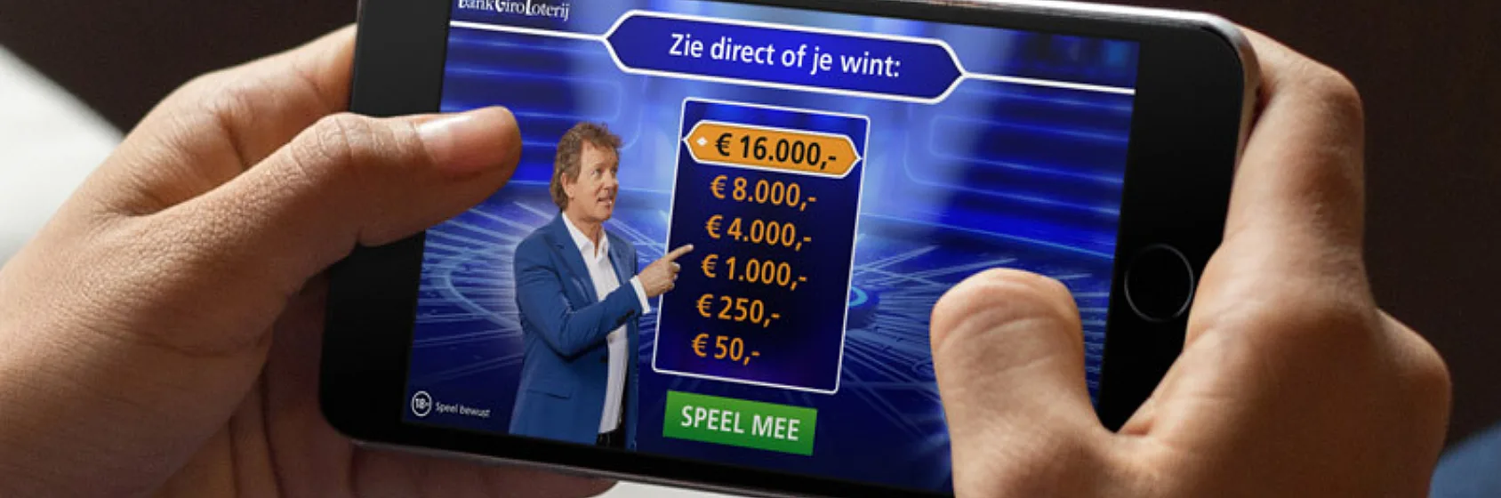 BankGiro Miljonairs: de spannendste stoel, gewoon thuis Dawn Technology