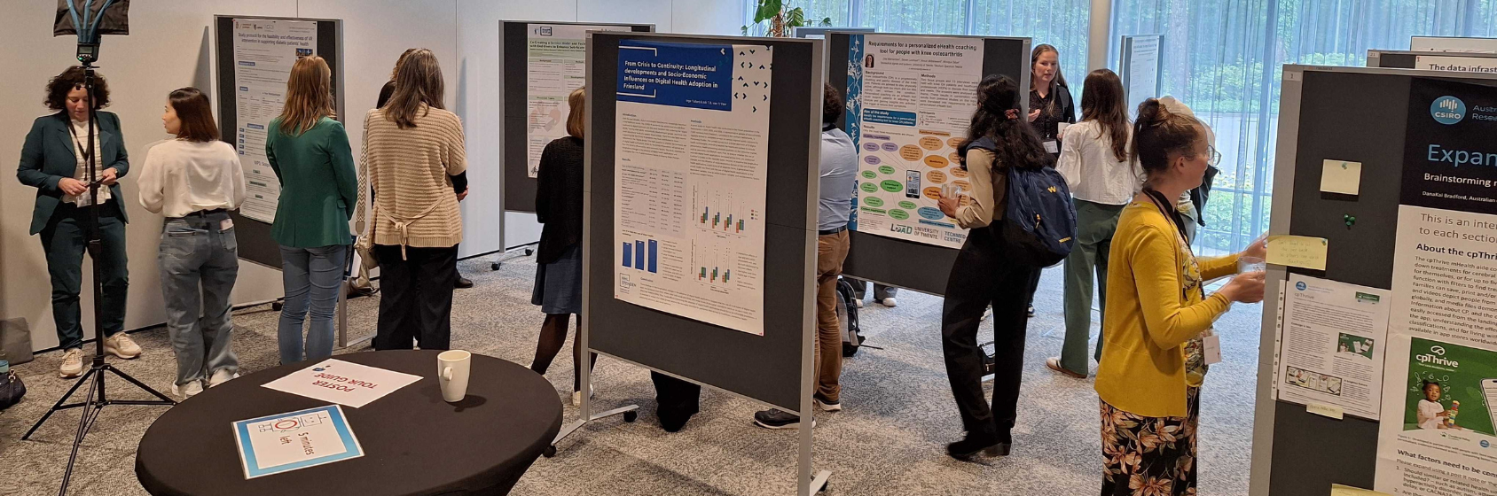 Bezoekers Health By Tech TU Twente