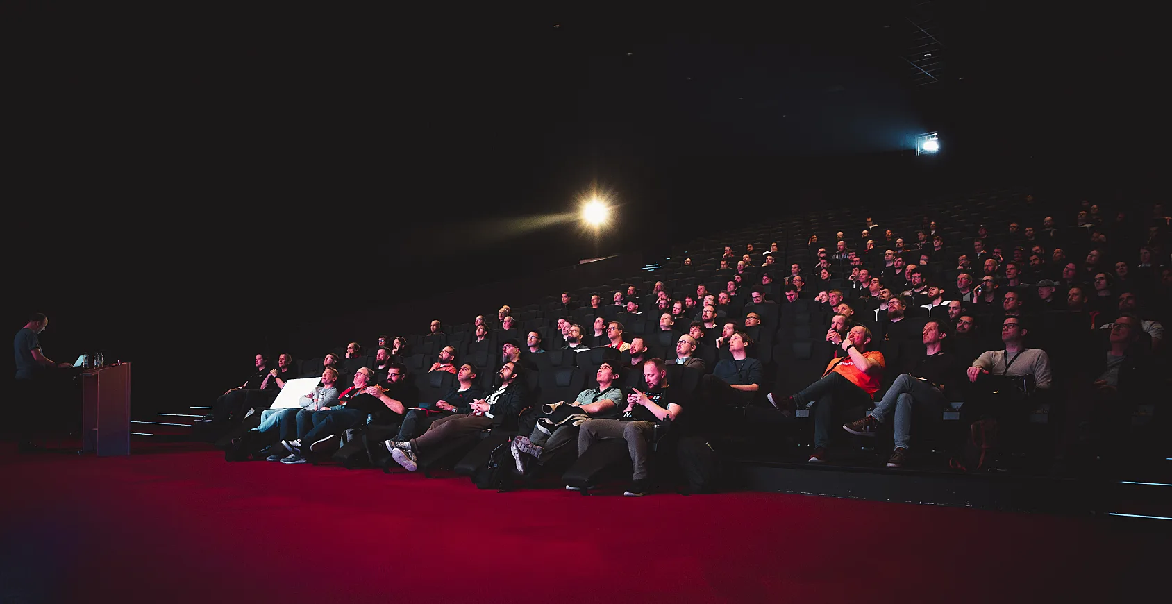 Dawn Conferences crowd at appdevcon webdevcon dutch php conference ai conference technology