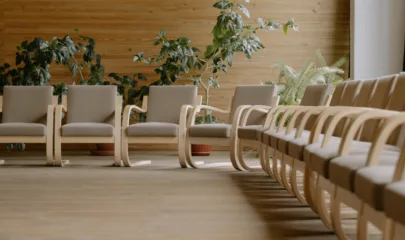 wachtkamer van een ziekenhuis