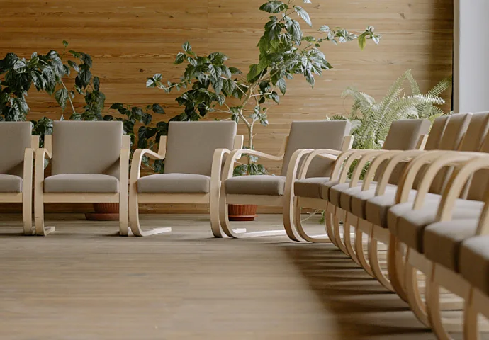 wachtkamer van een ziekenhuis