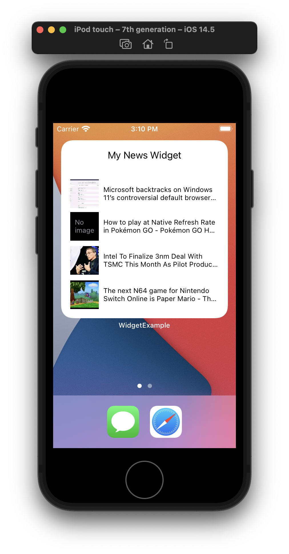Dawn Technology | SwiftUI Widgets: Build a News Widget with WidgetKit